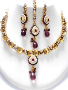 Polki Necklace Set